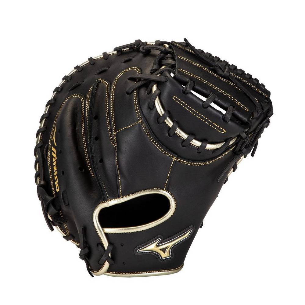 Catchers Mitt Mizuno MVP Prime SE 34" Hombre Negras/Doradas Comprar LCRJ-01953